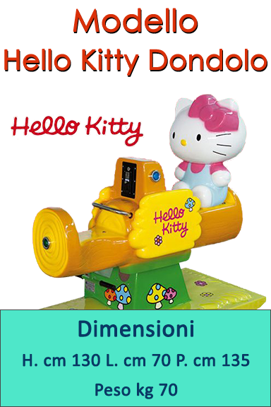 Hello Kitty dondolo